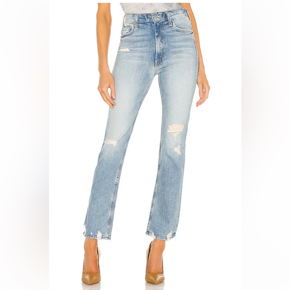 Mother high waisted rider skimp jeans